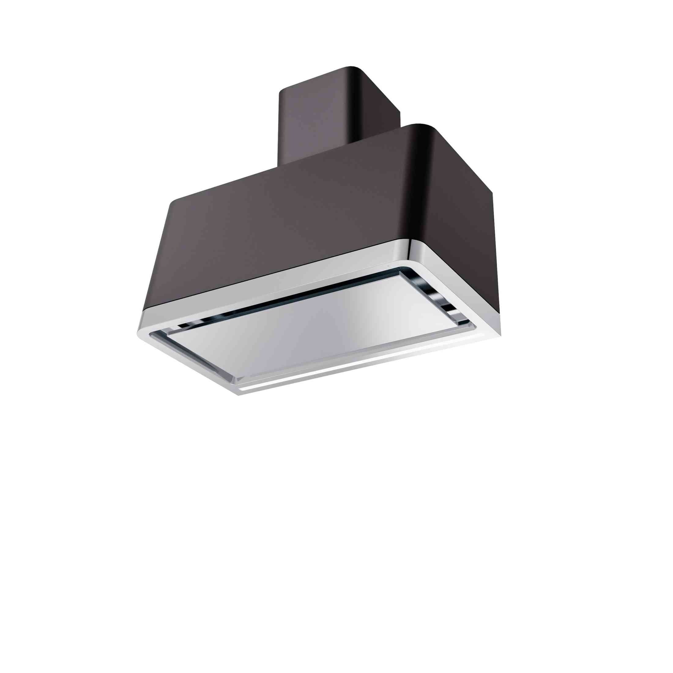 ILVE Panoramagic 36Inch 600 CFM Ducted Range Hood with Silver knobs UAPM90