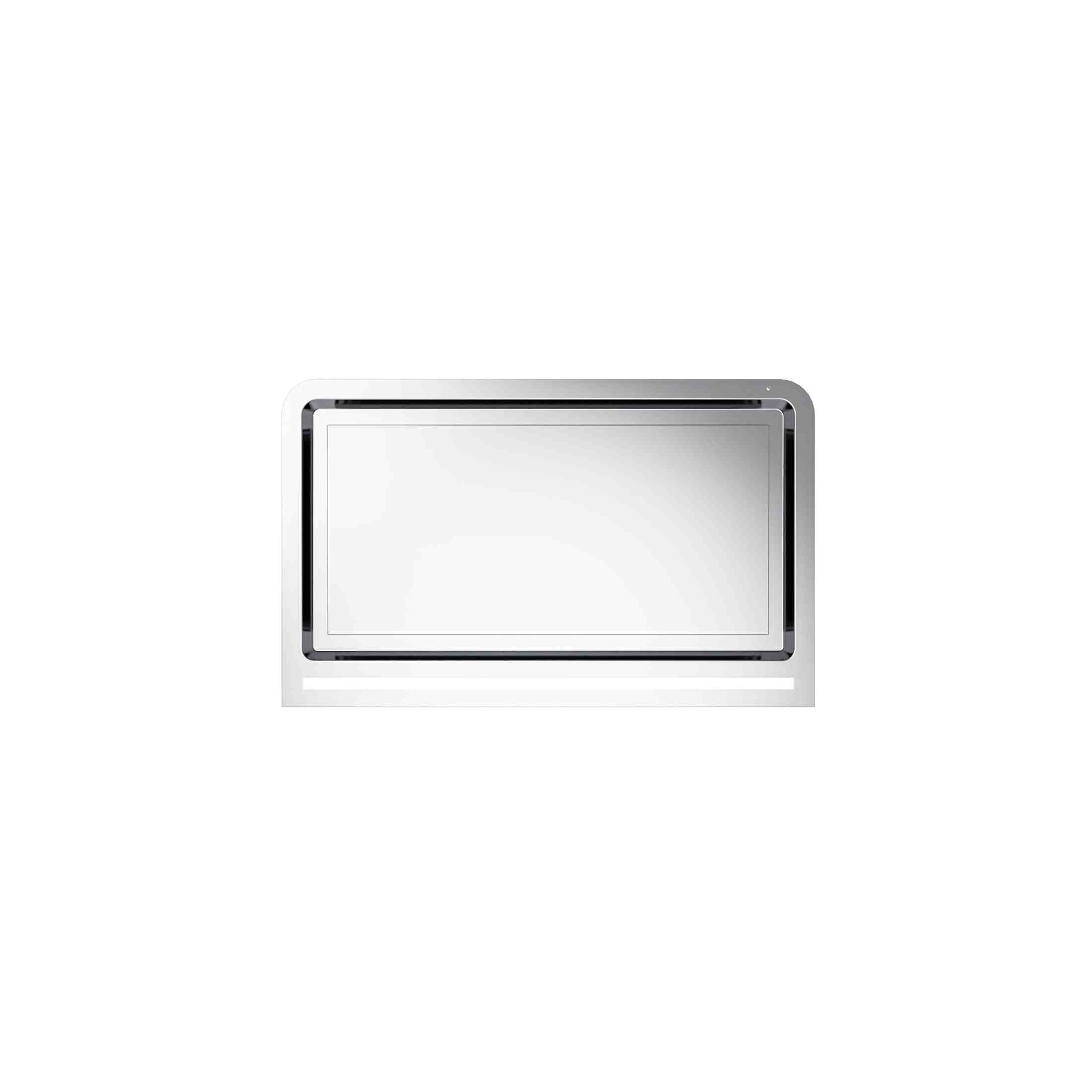 ILVE Panoramagic 36Inch 600 CFM Ducted Range Hood with Silver knobs UAPM90