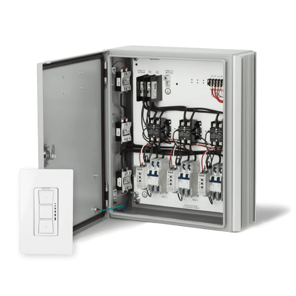 Infratech 30 4072 Universal Control Panel, 2 Relay Panel - 20 x 16 x 7 in. - Gray Steel Color