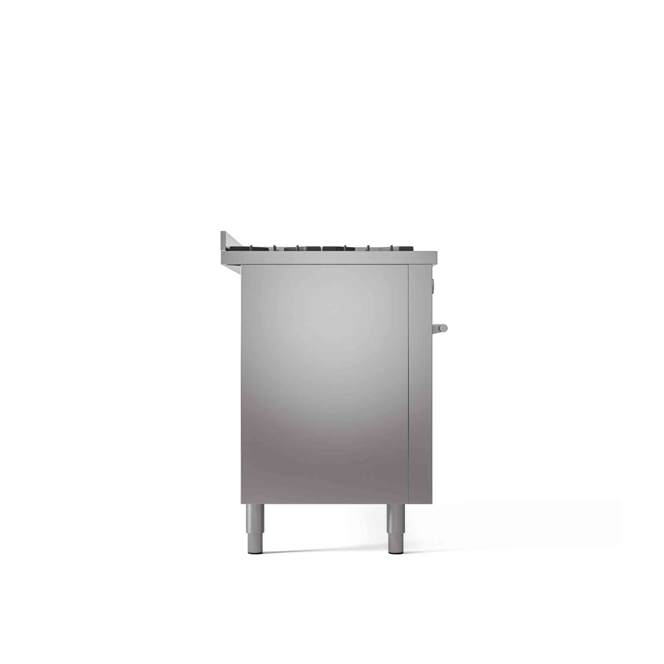 ILVE Professional Plus 60" Dual Fuel Range with 9 Sealed Burners w/Griddle Triple Glass Door UP60FWMP