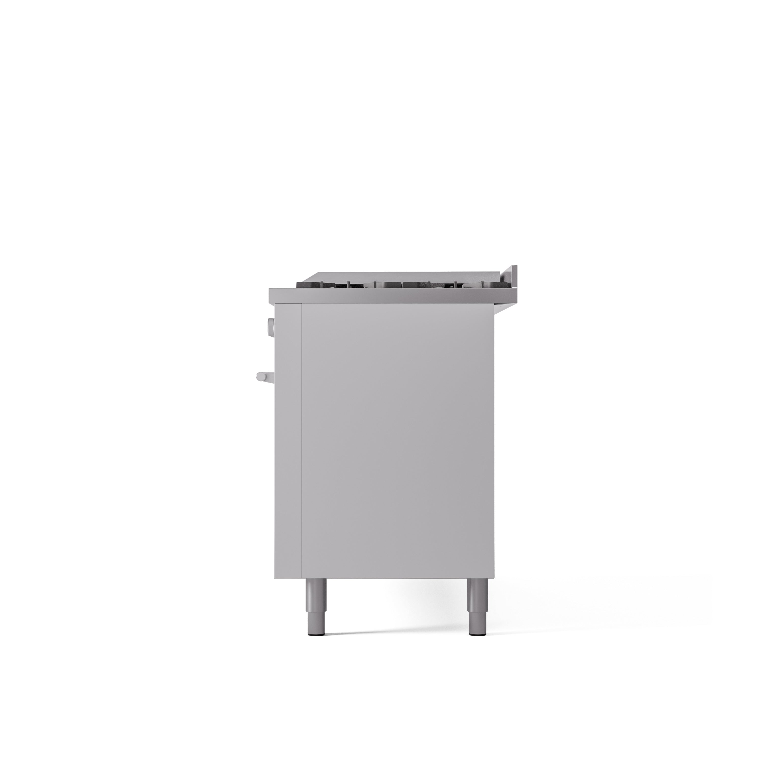 ILVE Professional Plus 60" Dual Fuel Range with 9 Sealed Burners w/Griddle Triple Glass Door UP60FWMP