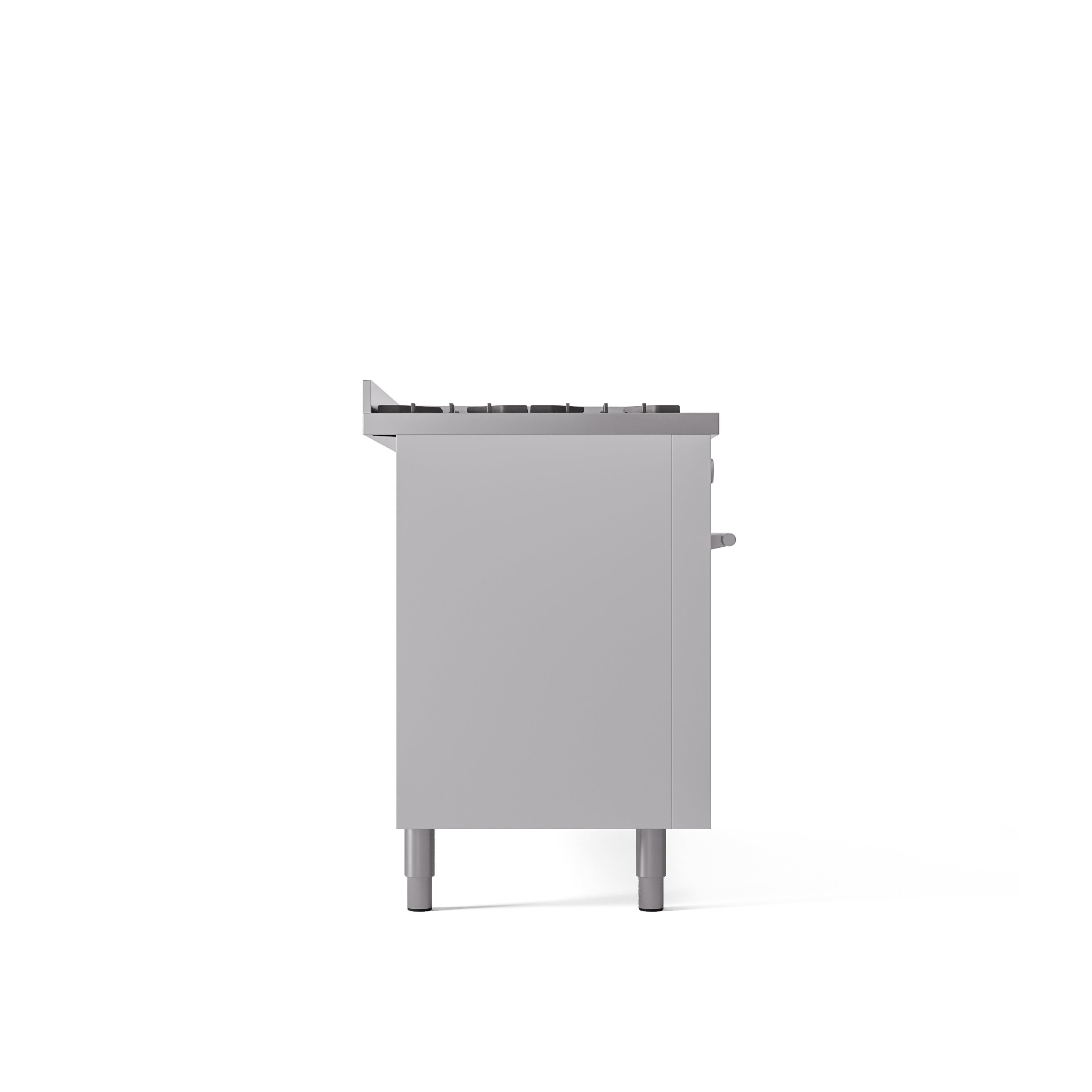 ILVE Professional Plus 60" Dual Fuel Range with 9 Sealed Burners w/Griddle Triple Glass Door UP60FWMP