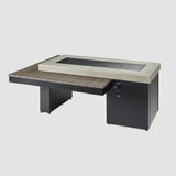 The Outdoor Greatroom Uptown Linear Gas Fire Table - UPT-1242-CGR