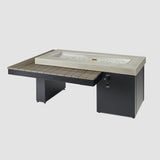 The Outdoor Greatroom Uptown Linear Gas Fire Table - UPT-1242-CGR