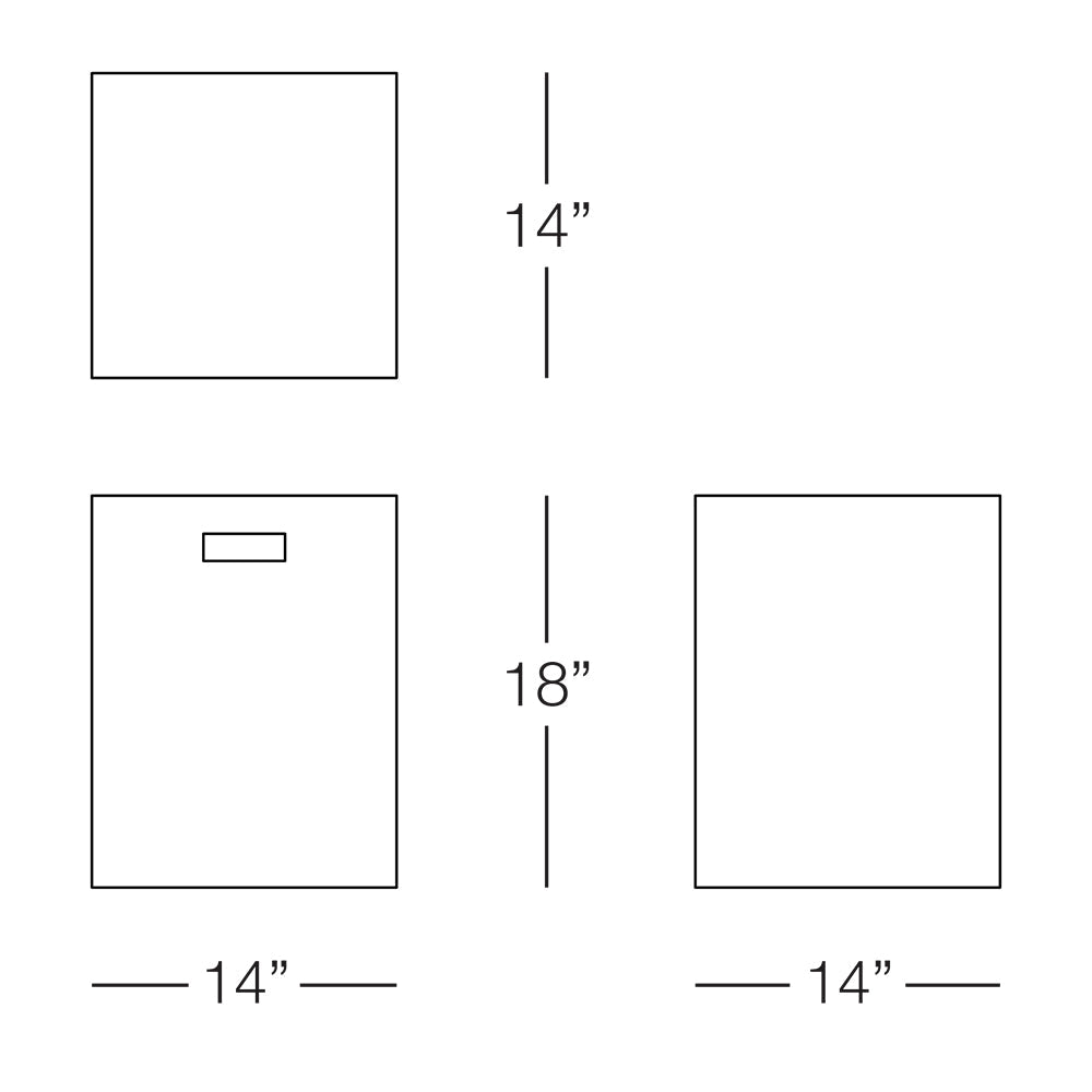 Kannoa Urban Square Stool