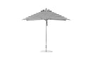 Ledge Lounger Essential Fiberglass Umbrella - 10' Square Pulley