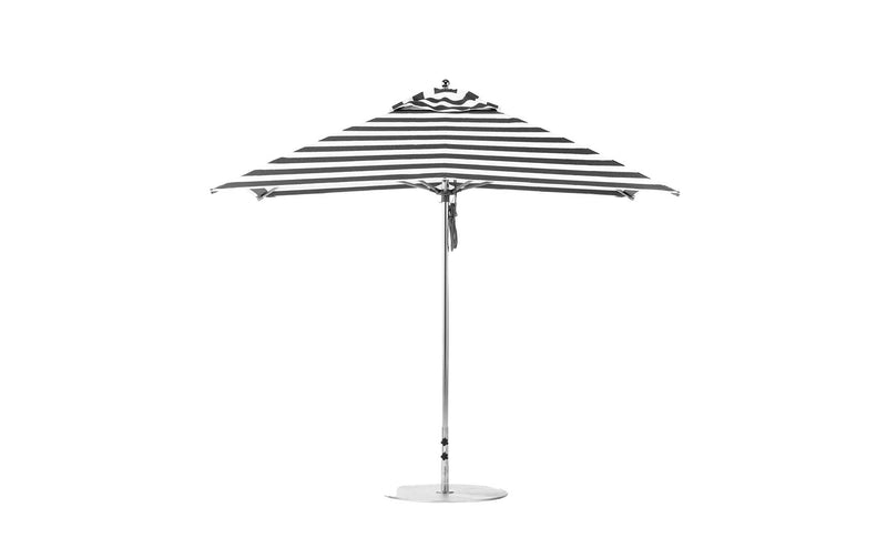 Ledge Lounger Essential Fiberglass Umbrella - 10' Square Pulley