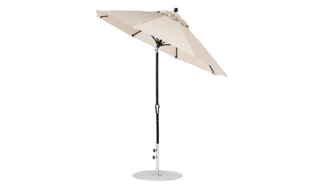 Ledge Lounger Essential Fiberglass Umbrella - 7.5' Octagon Crank Auto Tilt