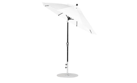 Ledge Lounger Essential Fiberglass Umbrella - 7.5' Octagon Crank Auto Tilt