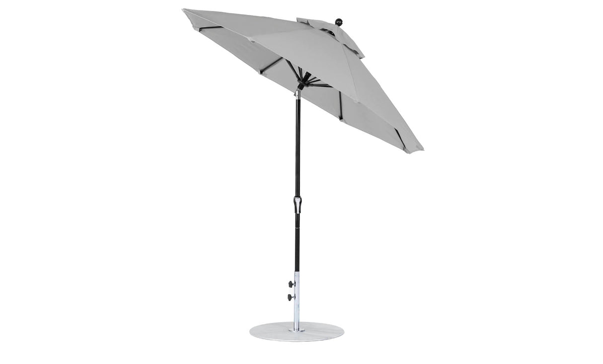 Ledge Lounger Essential Fiberglass Umbrella - 7.5' Octagon Crank Auto Tilt