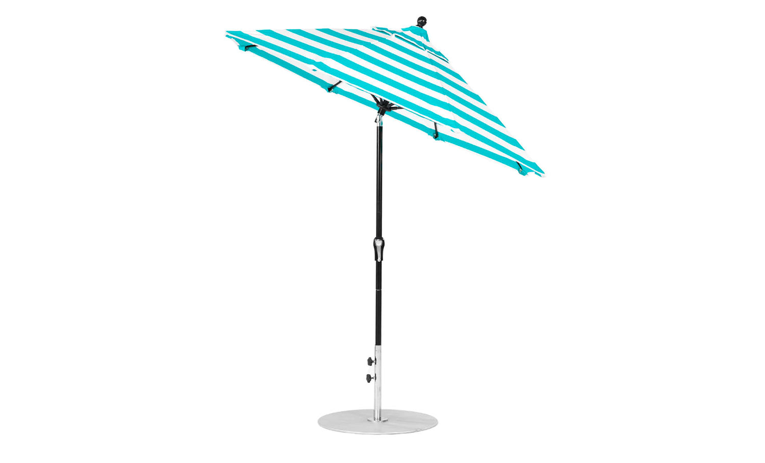 Ledge Lounger Essential Fiberglass Umbrella - 7.5' Octagon Crank Auto Tilt
