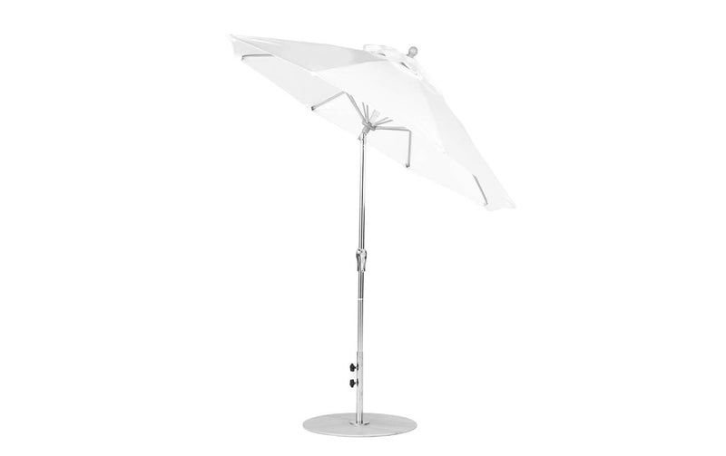 Ledge Lounger Essential Fiberglass Umbrella - 7.5' Octagon Crank Auto Tilt