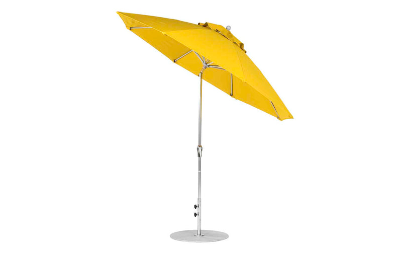 Ledge Lounger Essential Fiberglass Umbrella - 9' Octagon Crank Auto Tilt