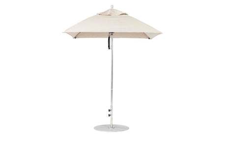 Ledge Lounger Essential Fiberglass Umbrella - 6.5' Square Pulley
