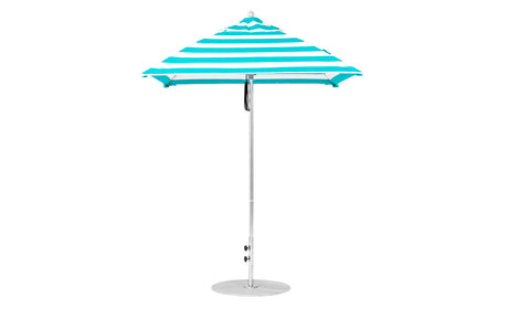 Ledge Lounger Essential Fiberglass Umbrella - 6.5' Square Pulley