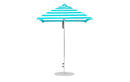 Ledge Lounger Essential Fiberglass Umbrella - 6.5' Square Pulley