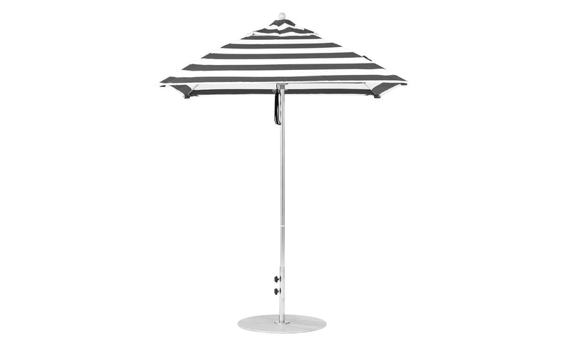 Ledge Lounger Essential Fiberglass Umbrella - 6.5' Square Pulley