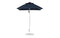 Ledge Lounger Essential Fiberglass Umbrella - 6.5' Square Pulley