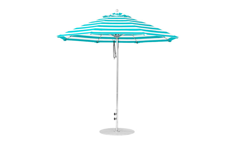 Ledge Lounger Essential Fiberglass Umbrella - 9' Octagon Pulley