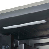 Forno Fortezza 28 Inch Left-Swing Freezer, Stainless Steel with Automatic Ice Maker