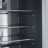 Forno Fortezza 32 Inch Left-Swing Freezer with Trim Kit, Stainless Steel, with Automatic Ice Maker