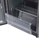 Forno Fortezza 60" Convertible Refrigerator/Freezer – Stainless Steel, Total No Frost & Automatic Ice Maker