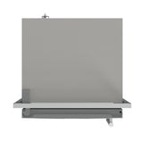 Forno Fortezza 32 Inch Left-Swing Freezer with Standard Trim Grill, Stainless Steel, with Automatic Ice Maker