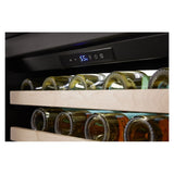 Viking 5 Series 30 inch Dual Zone Full-Height Wine Cellar with 150 Bottles Storage Capacity in Stainless Steel  - VCWB530 *