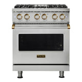 Viking 5 Series 30 inch Dual Fuel Range with 4 Sealed Burners and Self Clean - VDR5304B*