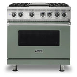 Viking 5 Series 36 inch Dual Fuel Range with 4 Sealed Burners and Griddle - VDR5364G*