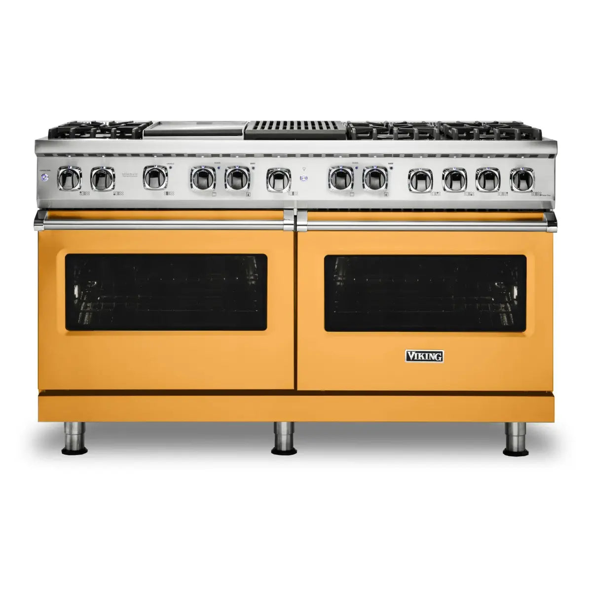 Viking 5 Series 60 inch Dual Fuel Range with 6 Sealed Burners, Griddle and Grill - VDR5606GQ*