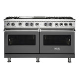 Viking 5 Series 60 inch Dual Fuel Range with 6 Sealed Burners, Griddle and Grill - VDR5606GQ*