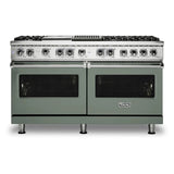 Viking 5 Series 60 inch Dual Fuel Range with 6 Sealed Burners, Griddle and Grill - VDR5606GQ*
