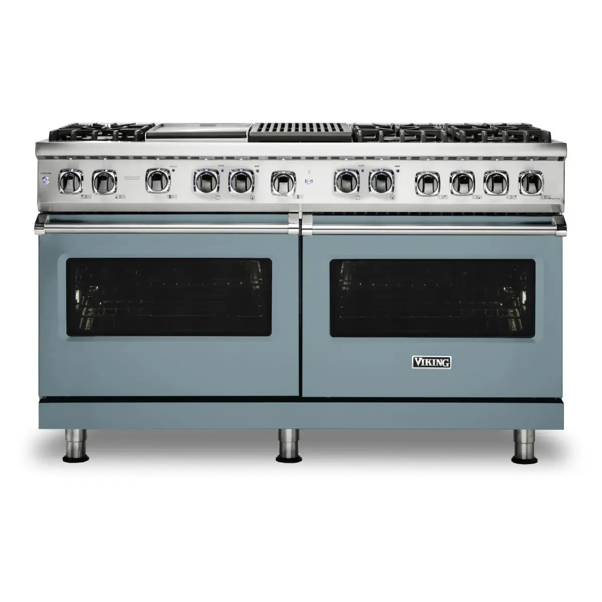 Viking 5 Series 60 inch Dual Fuel Range with 6 Sealed Burners, Griddle and Grill - VDR5606GQ*