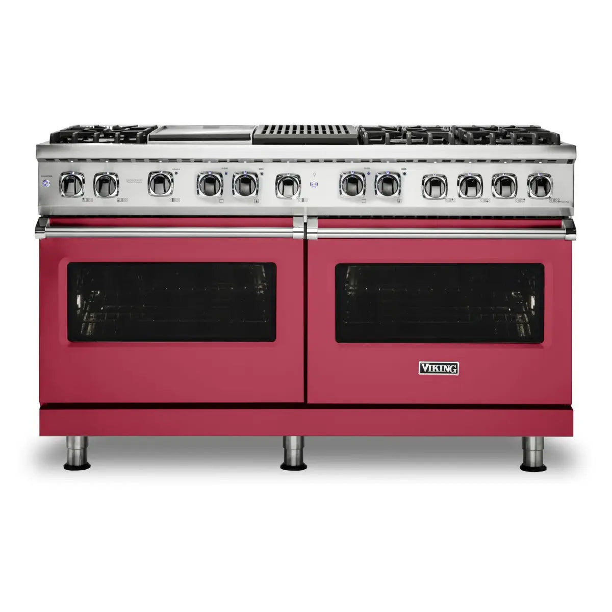 Viking 5 Series 60 inch Dual Fuel Range with 6 Sealed Burners, Griddle and Grill - VDR5606GQ*