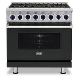 Viking 7 Series 36 inch Dual Fuel Range with 6 Sealed Burners  - VDR73626B*