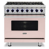 Viking 7 Series 36 inch Dual Fuel Range with 6 Sealed Burners  - VDR73626B*