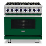 Viking 7 Series 36 inch Dual Fuel Range with 6 Sealed Burners  - VDR73626B*