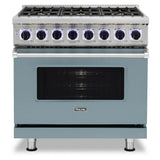 Viking 7 Series 36 inch Dual Fuel Range with 6 Sealed Burners  - VDR73626B*