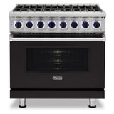 Viking 7 Series 36 inch Dual Fuel Range with 6 Sealed Burners  - VDR73626B*
