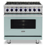 Viking 7 Series 36 inch Dual Fuel Range with 6 Sealed Burners  - VDR73626B*