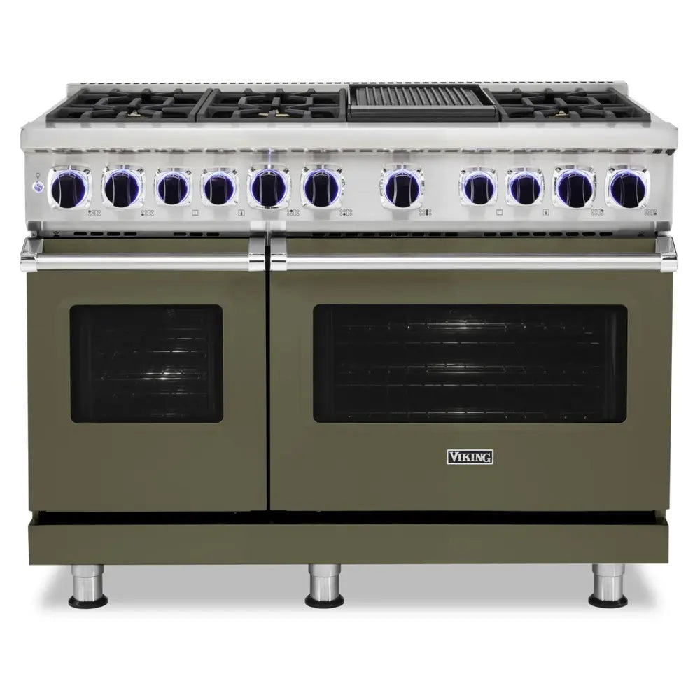 Viking 7 Series 48 inch Dual Fuel Range with 6 Sealed Burners and Griddle -  VDR74826G*