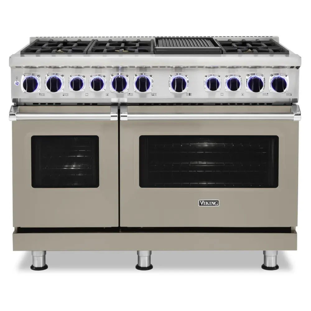 Viking 7 Series 48 inch Dual Fuel Range with 6 Sealed Burners and Griddle -  VDR74826G*