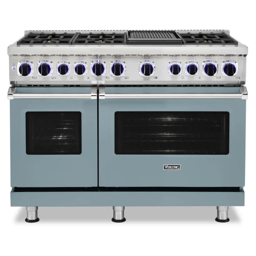 Viking 7 Series 48 inch Dual Fuel Range with 6 Sealed Burners and Griddle -  VDR74826G*
