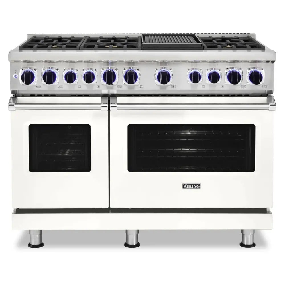 Viking 7 Series 48 inch Dual Fuel Range with 6 Sealed Burners and Griddle -  VDR74826G*