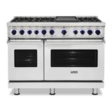 Viking 7 Series 48 inch Dual Fuel Range with 6 Sealed Burners and Griddle -  VDR74826G*