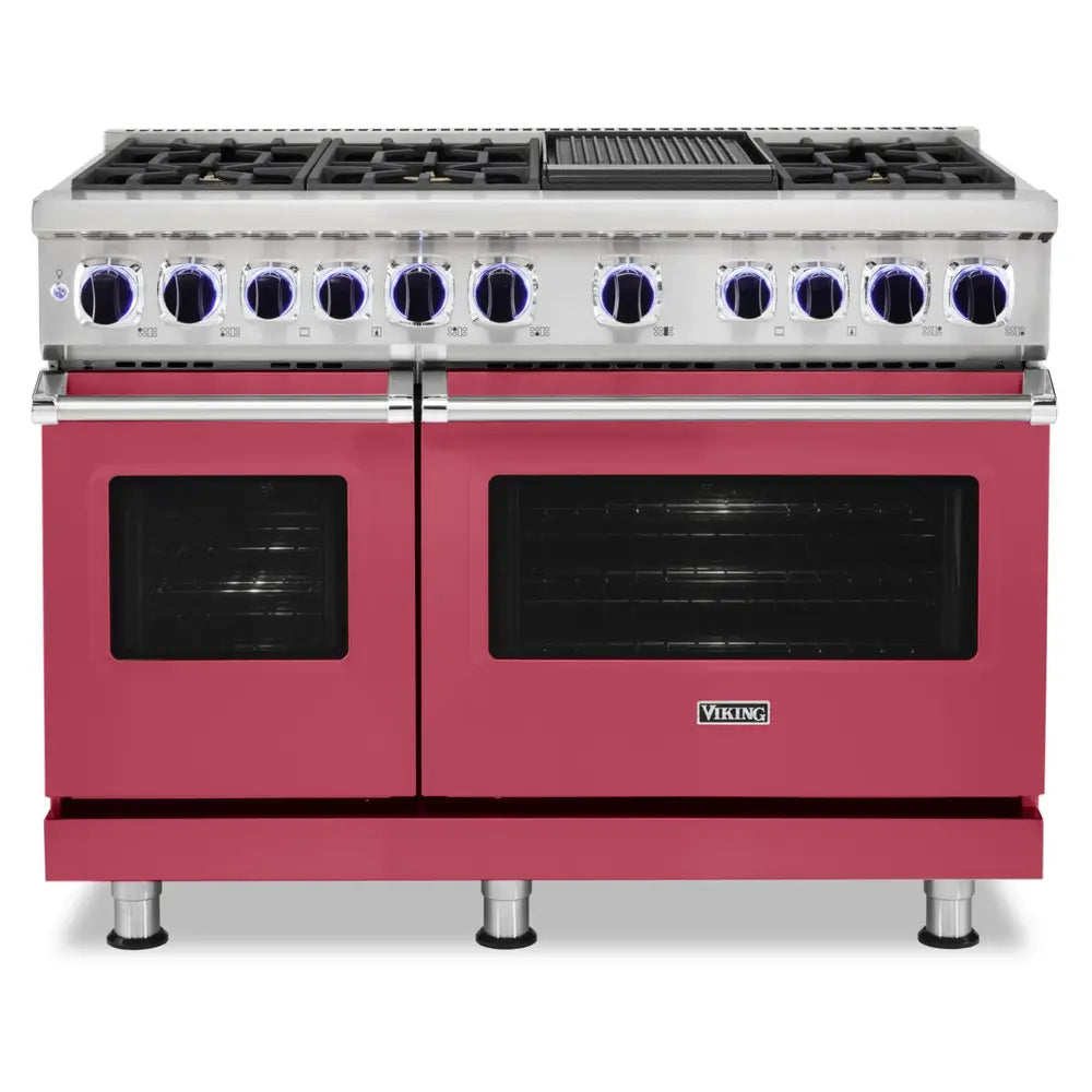 Viking 7 Series 48 inch Dual Fuel Range with 6 Sealed Burners and Griddle -  VDR74826G*
