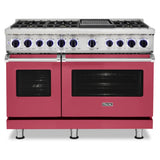 Viking 7 Series 48 inch Dual Fuel Range with 6 Sealed Burners and Griddle -  VDR74826G*