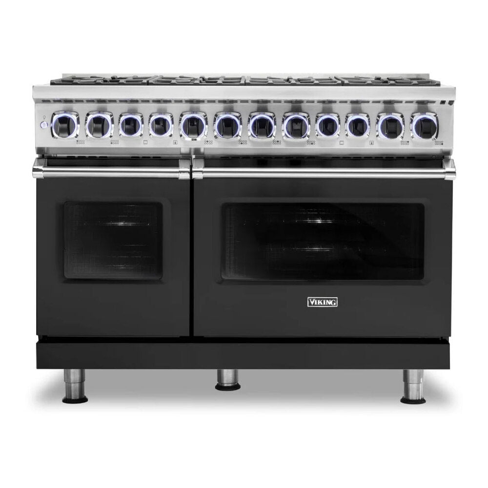 Viking 7 Series 48 inch Dual Fuel Range with 8 Sealed Burners  -  VDR74828B*