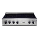 Viking 5 Series 36 inch Electric Rangetop with 6 Elements - VERT53616BSS